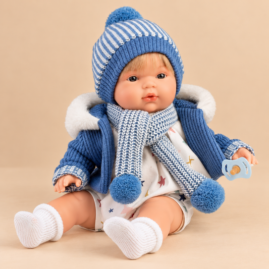 15" Soft Baby Doll - Leo