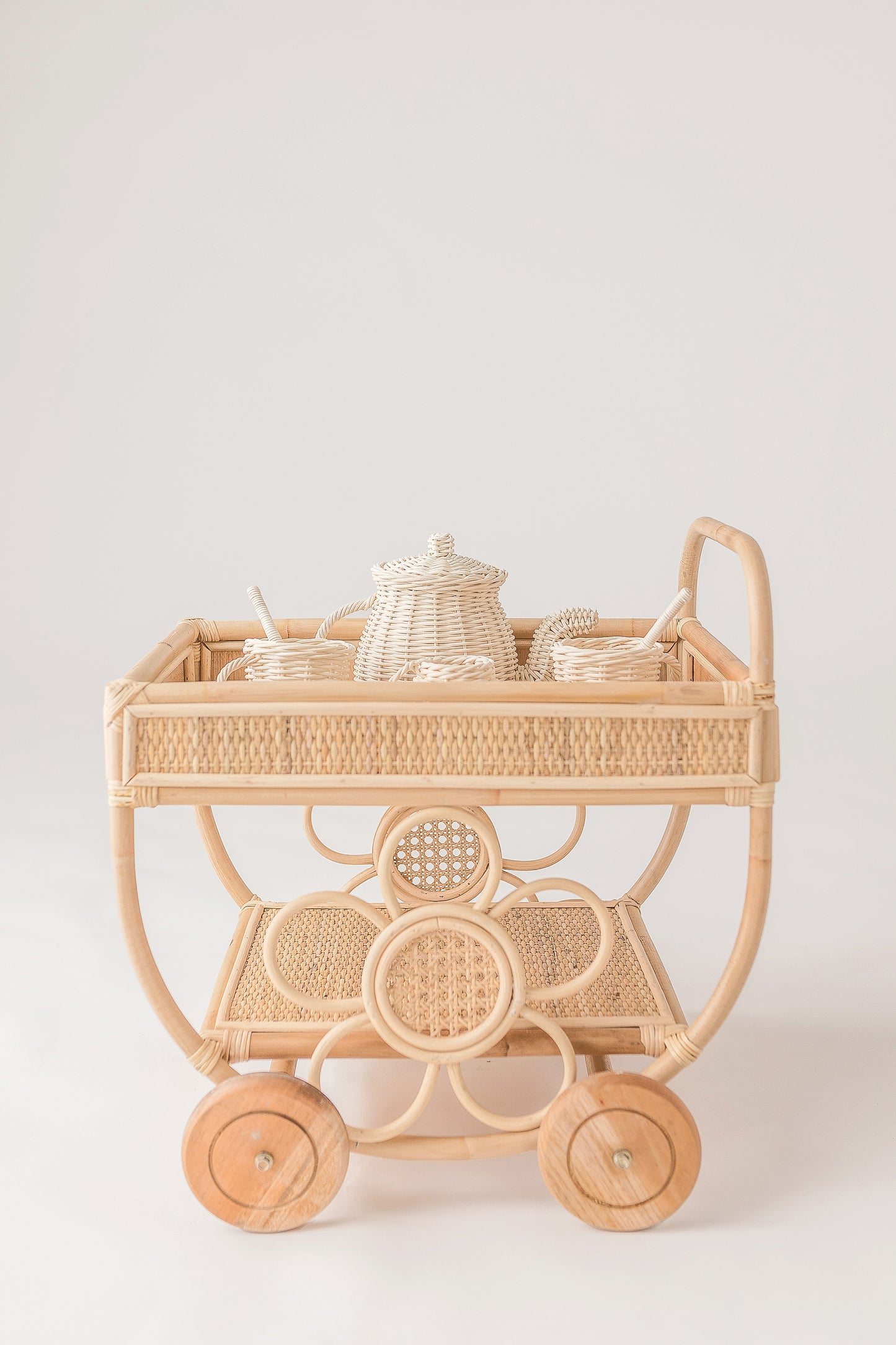 Woven Wonder Tea Cart