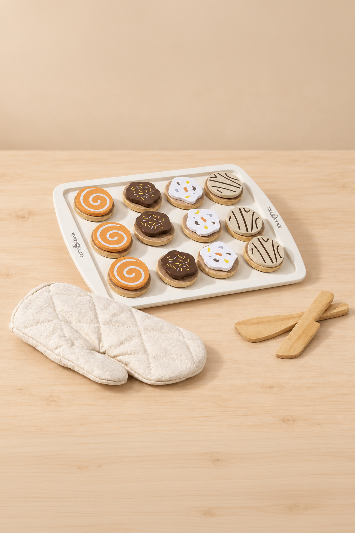 Coco Village Wooden Cookies Playset - 28pc