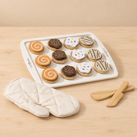 Coco Village Wooden Cookies Playset - 28pc