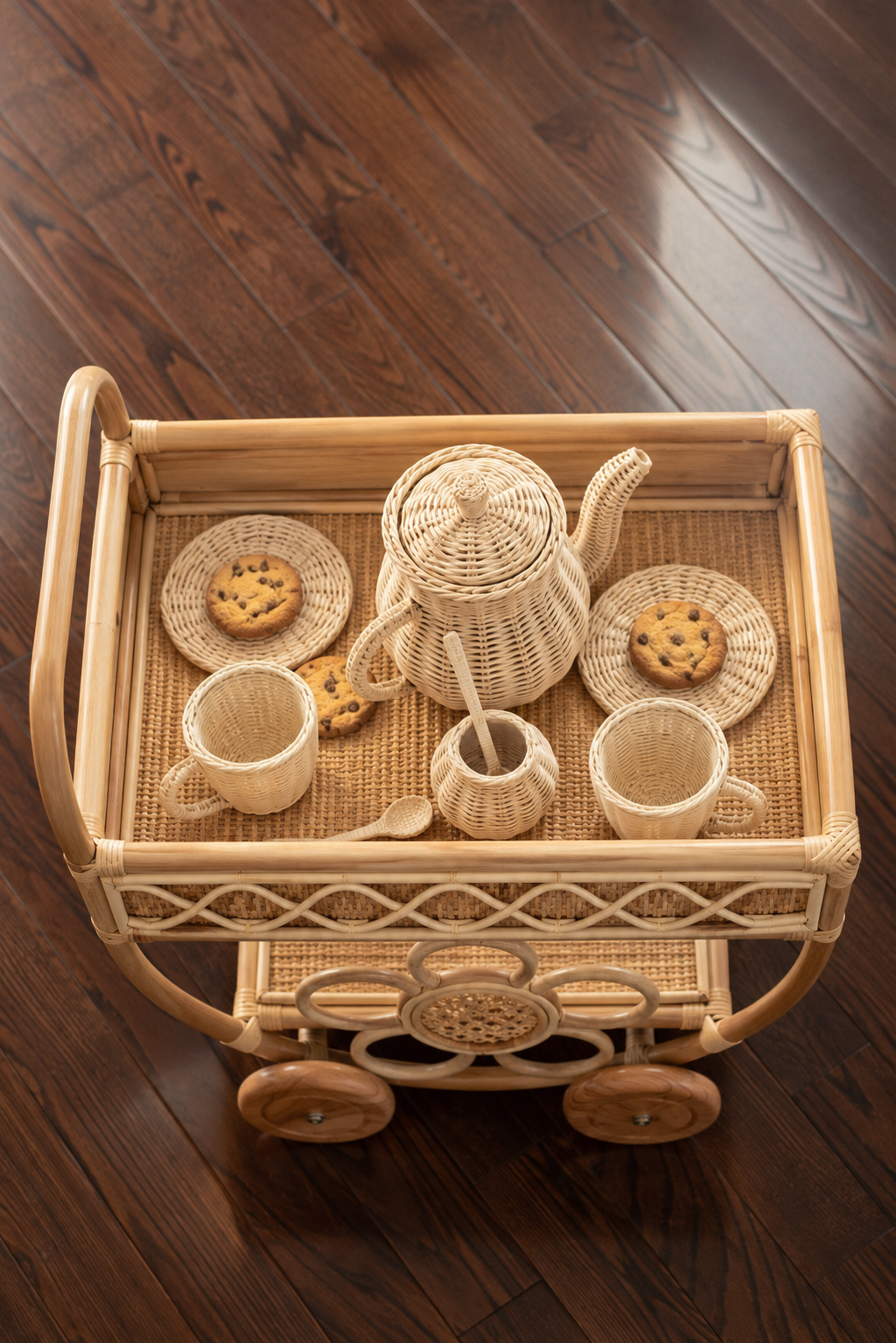 Woven Wonder Tea Cart