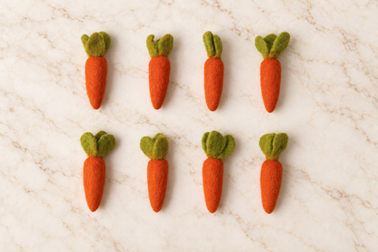 Felted Carrots - Multiple Styles