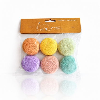 Felted Macarons