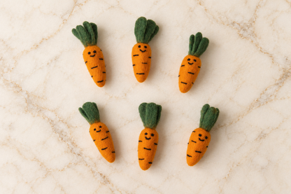 Felted Carrots - Multiple Styles